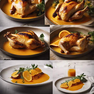 Roasted Chicken with Orange Sauce | Food Guide