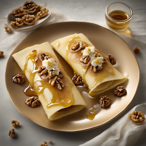 Ataif (Sweet Pancake with Walnut Filling) | Food Guide