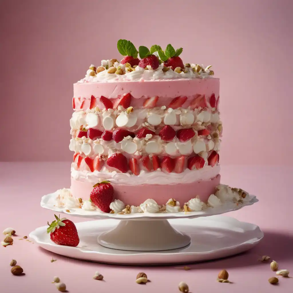 Strawberry Mousse Cake