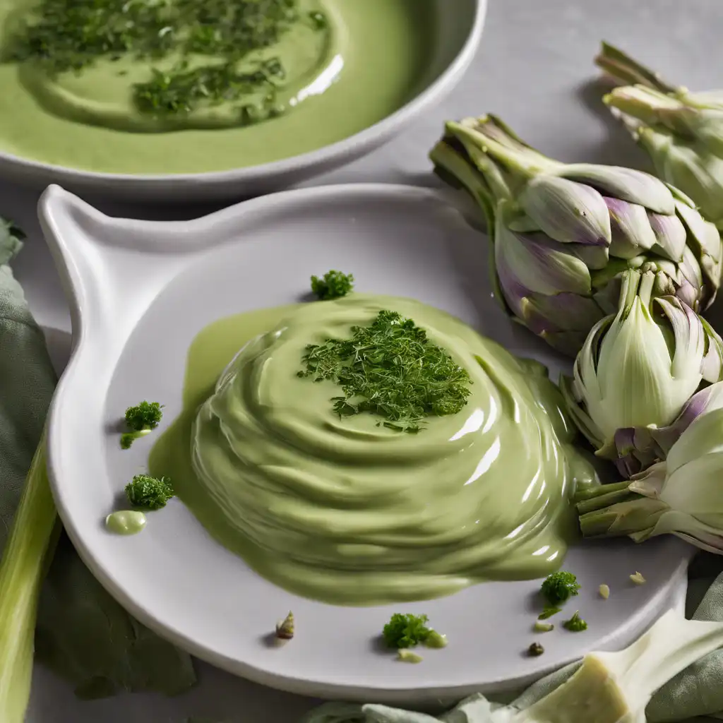 Thyme and Scallion Sauce for Artichokes