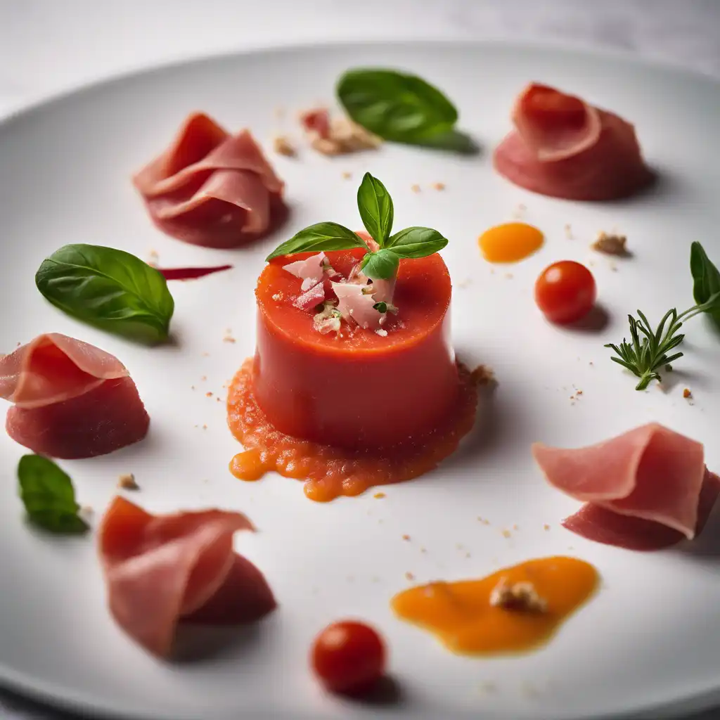 Tomato and Prosciutto Mousse