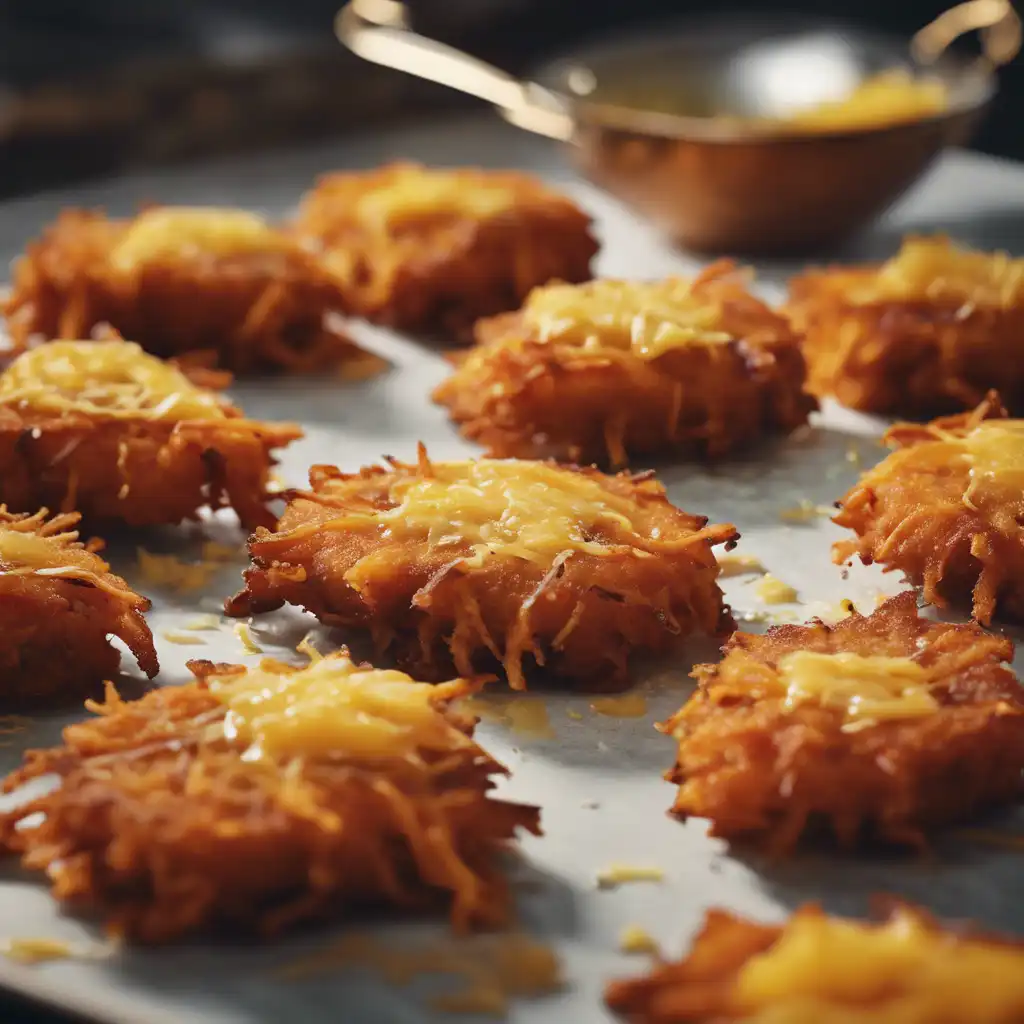 Sweet Potato Fritters in Milanese Style