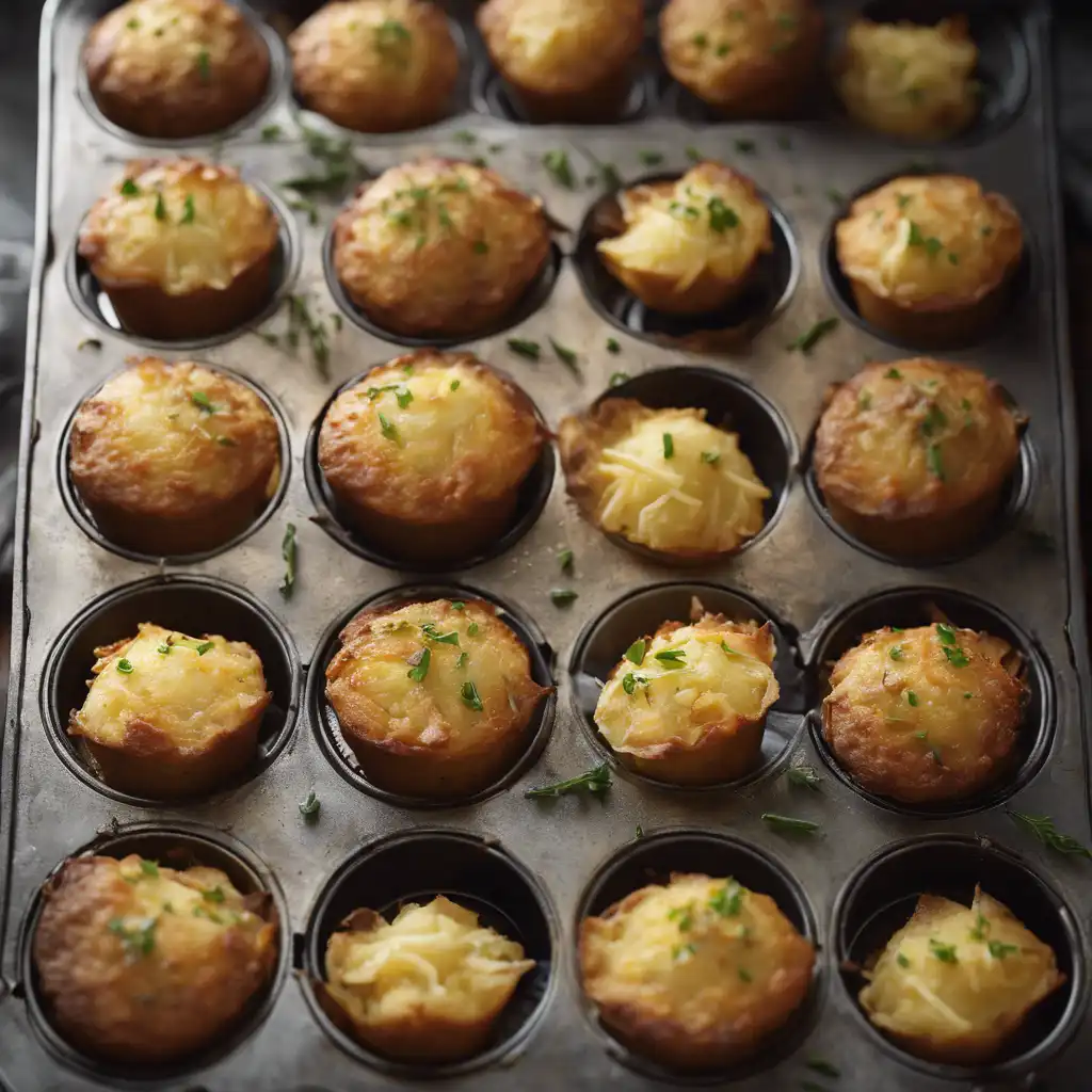 Potato and Onion Muffin