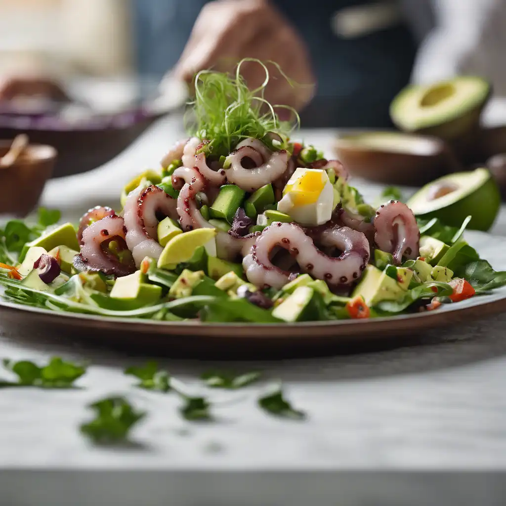 Octopus and Avocado Salad