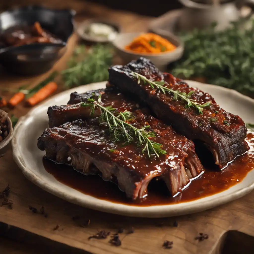 Braised Ribs with Seasonings