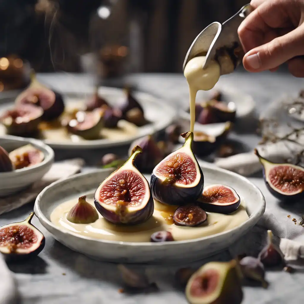 Stewed Figs with Cream