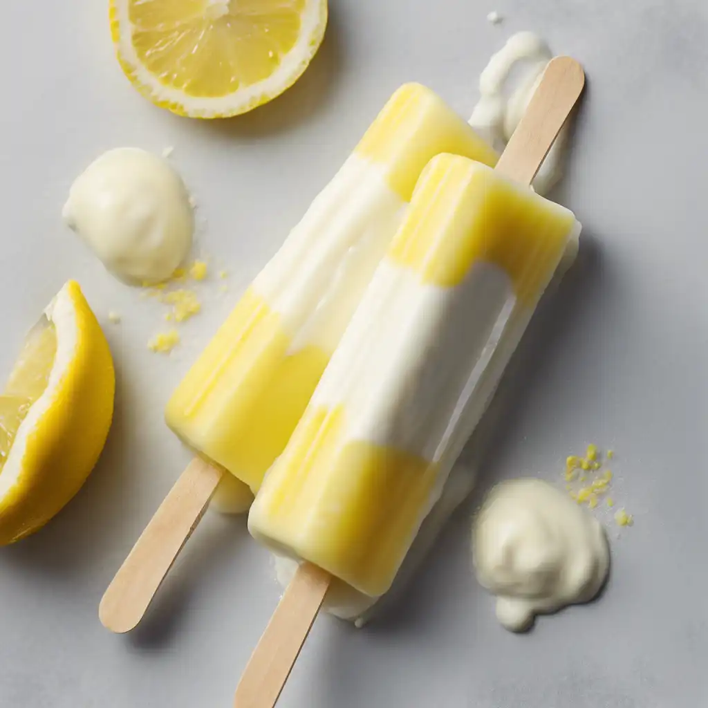 Yogurt and Lemon Popsicles