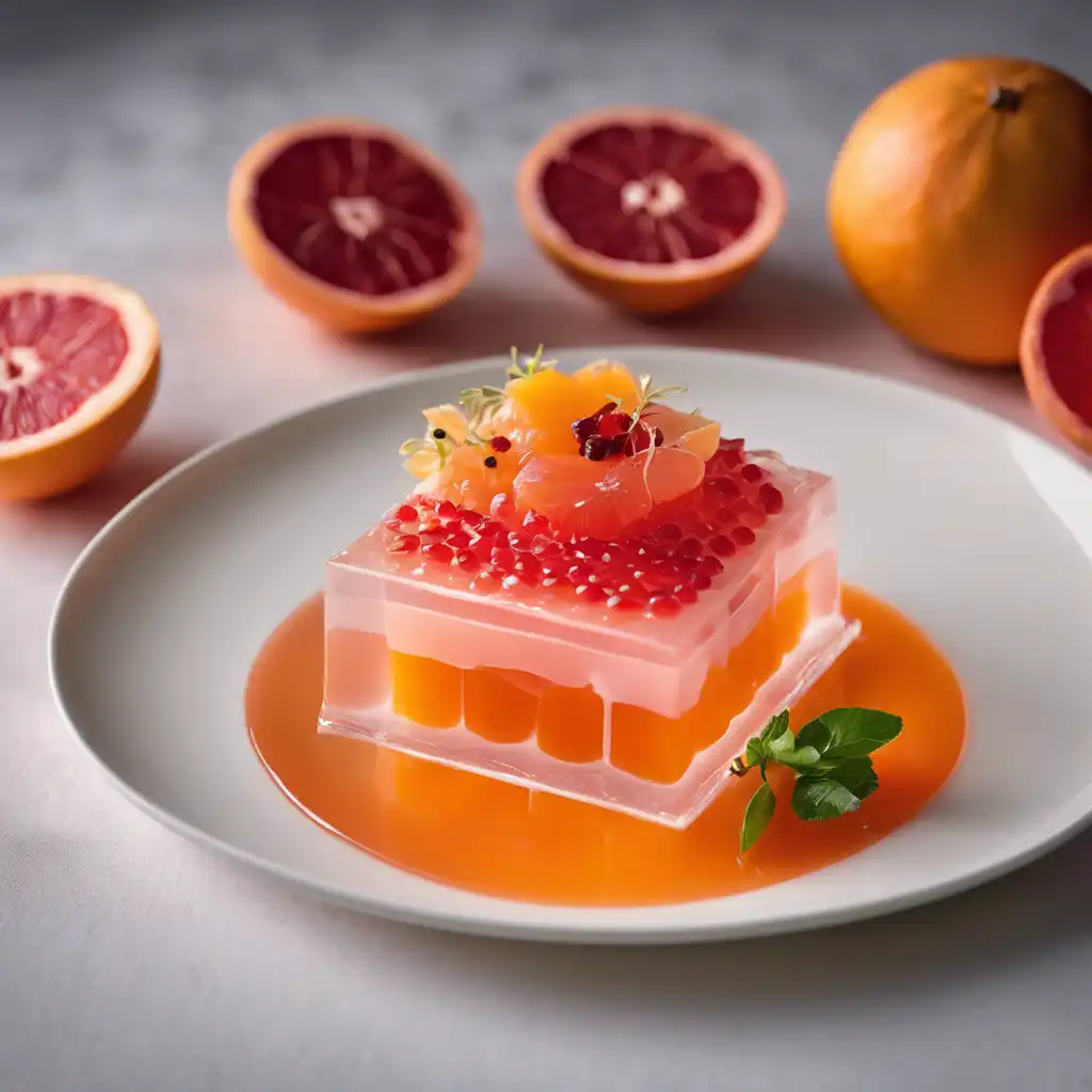 Rose Pomegranate Terrine