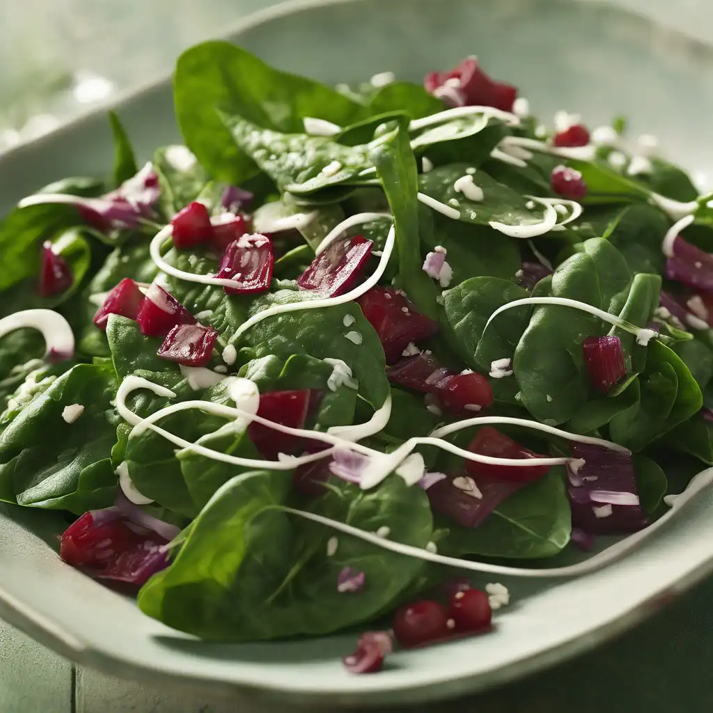 Spinach and Chive Salad