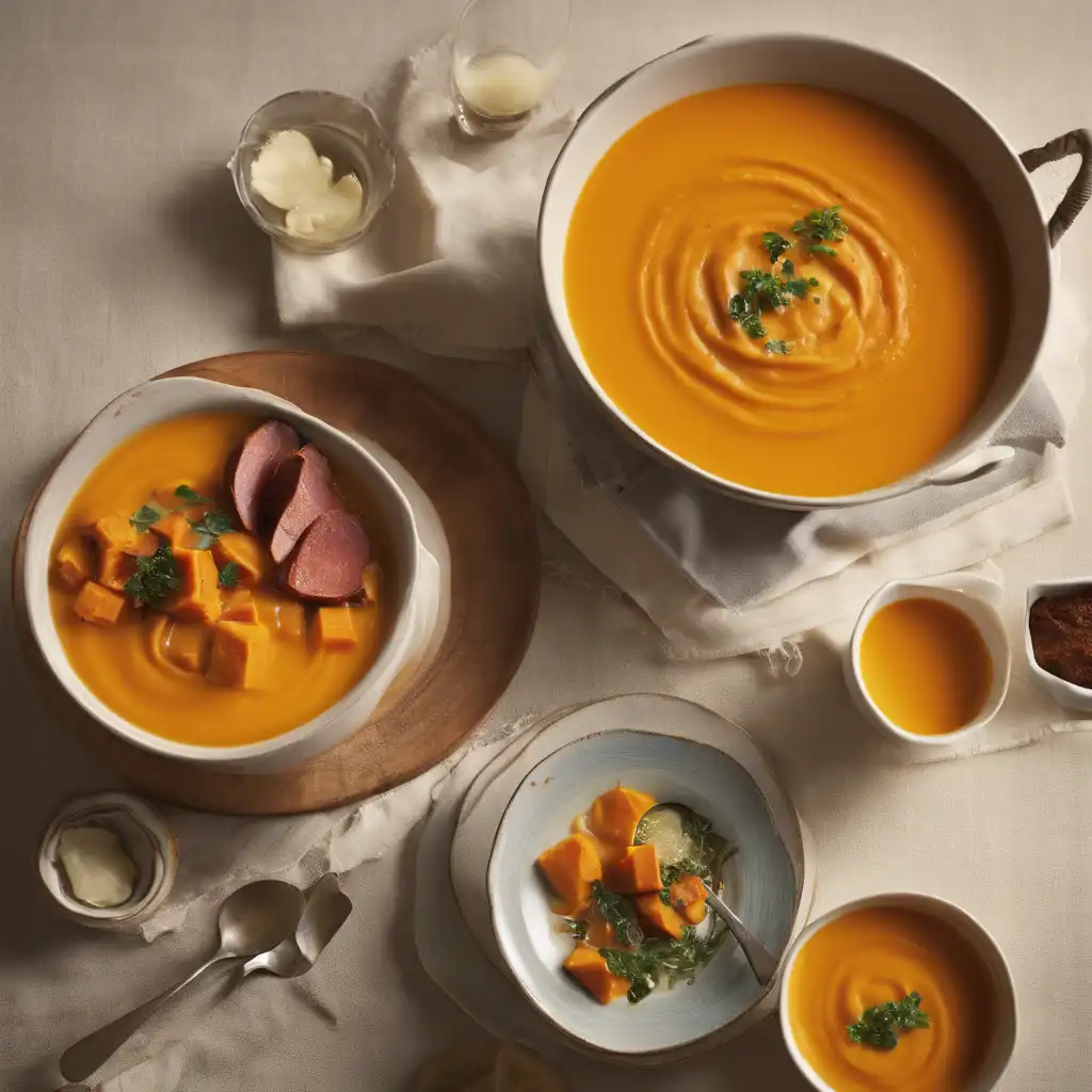 Sweet Potato and Butter Soup