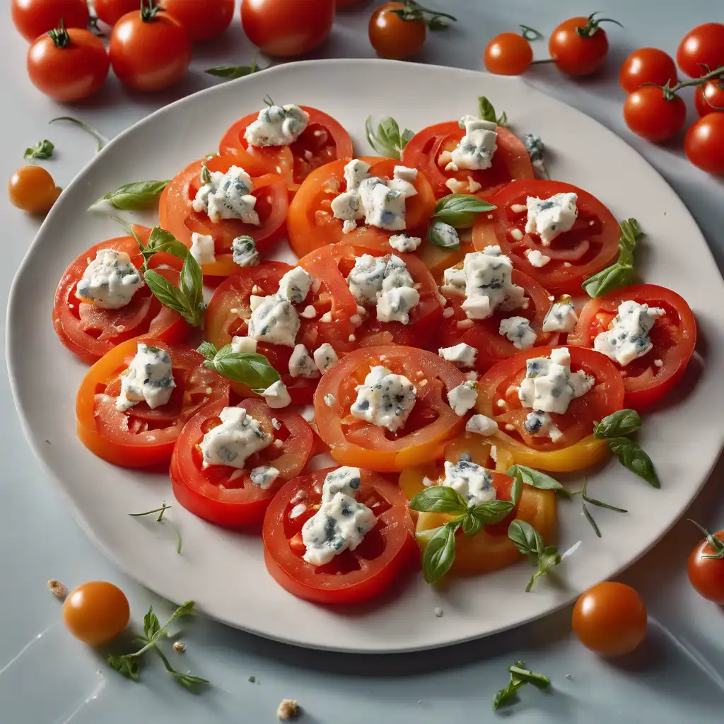 Tomato Salad with Gorgonzola