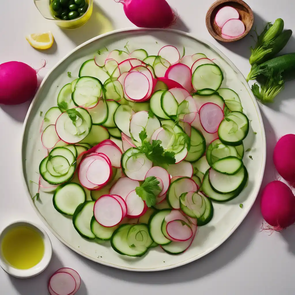 Radish and Cucumber Salad