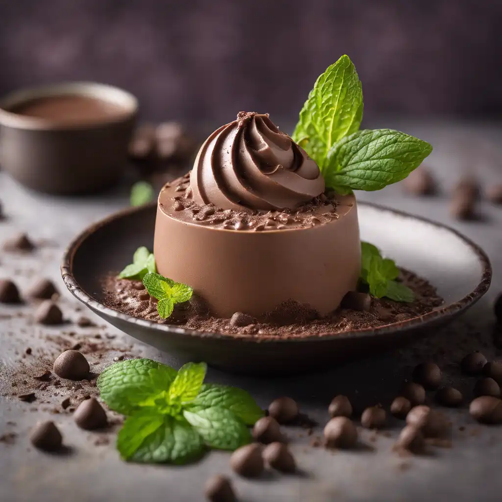 Mocha Mousse with Mint