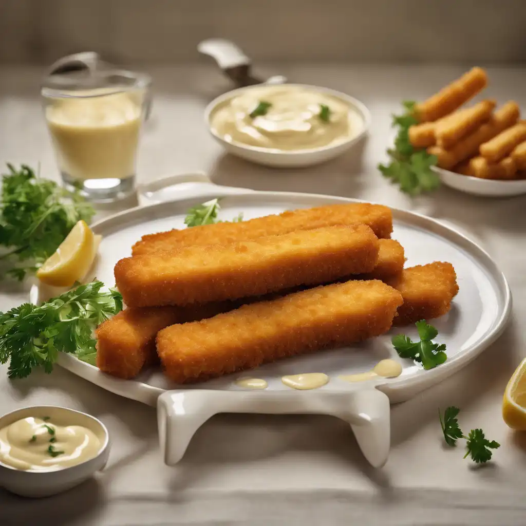 Fish Fingers with Special Mayonnaise