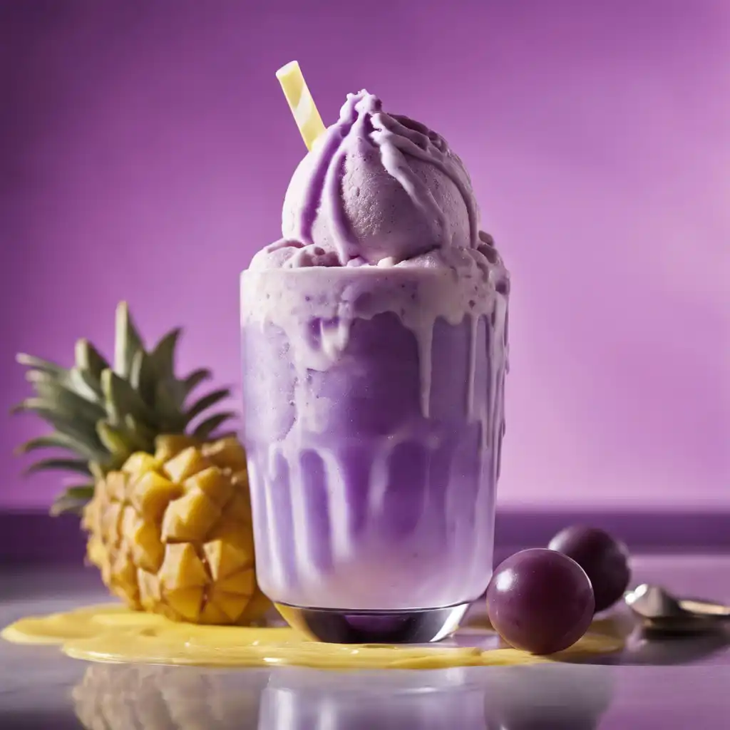 Grape Ice Cream Soda