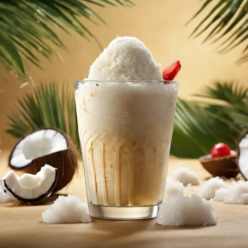 Coconut Ice Cream Soda