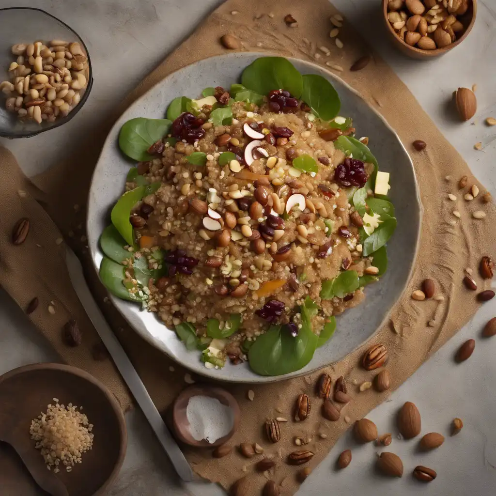 Wheat Sarraceno Salad with Tamarind and Nuts