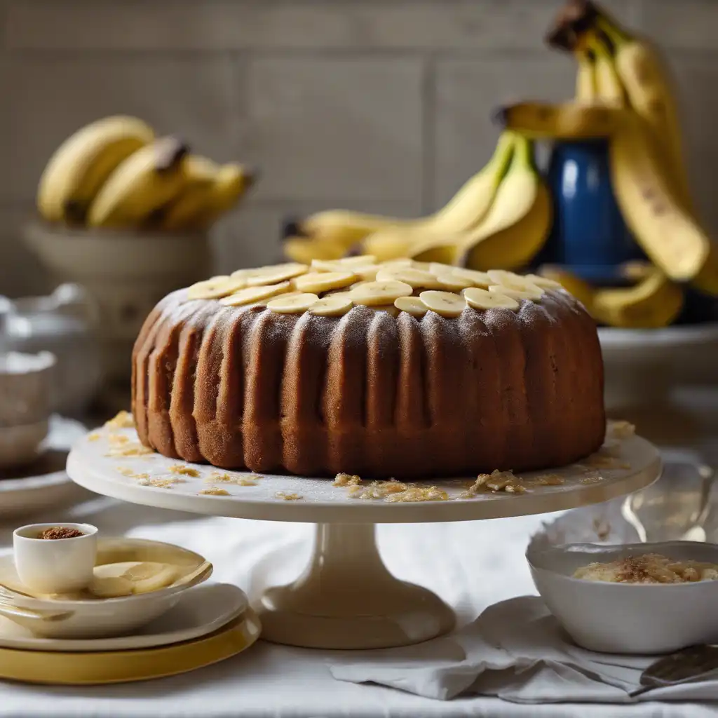 English-Style Banana Cake