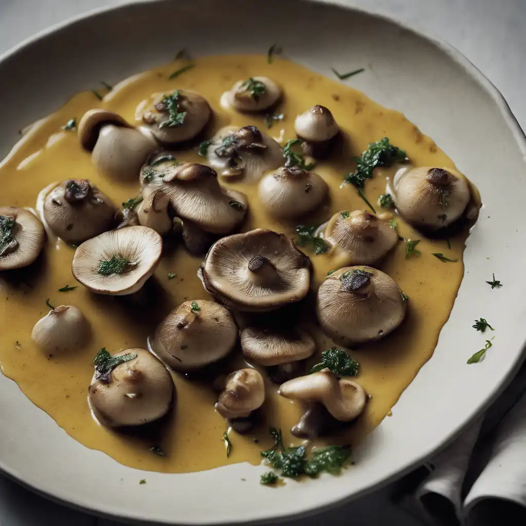 Mushroom with Mustard Sauce