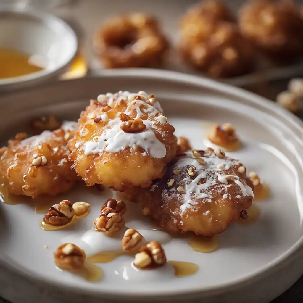 Yogurt and Honey Fritters