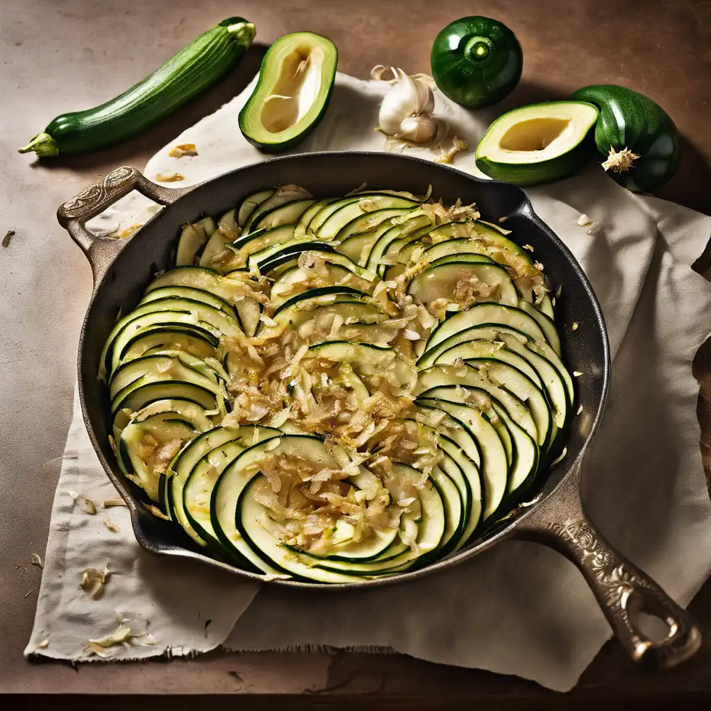 Zucchini with Parmesan