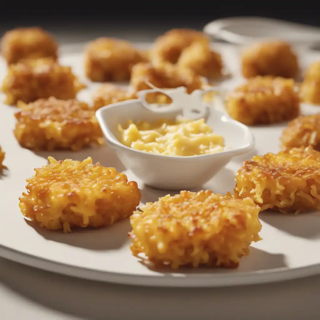 Rice Fritters with Cheese