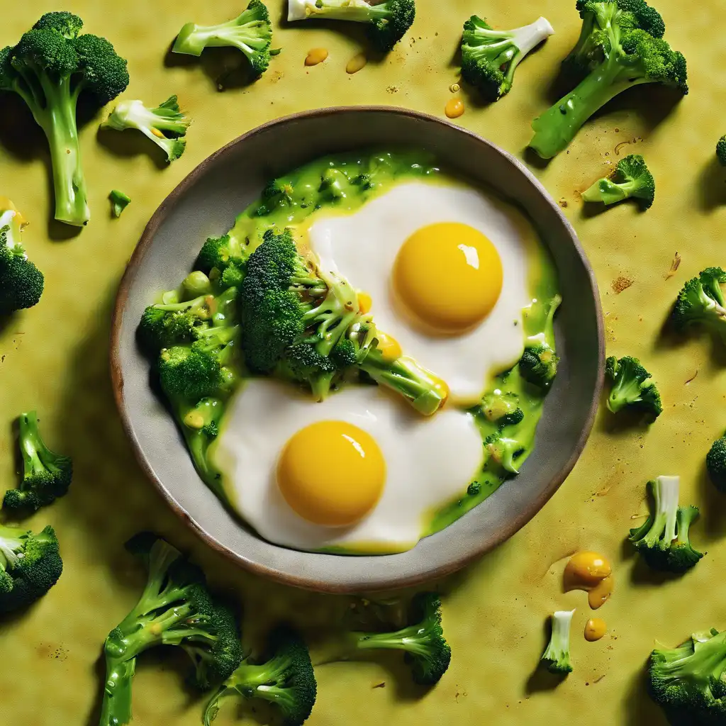 Broccoli with Egg Sauce