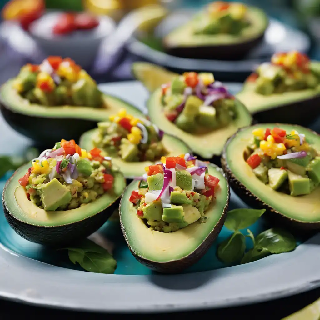 Stuffed Avocados with Fish