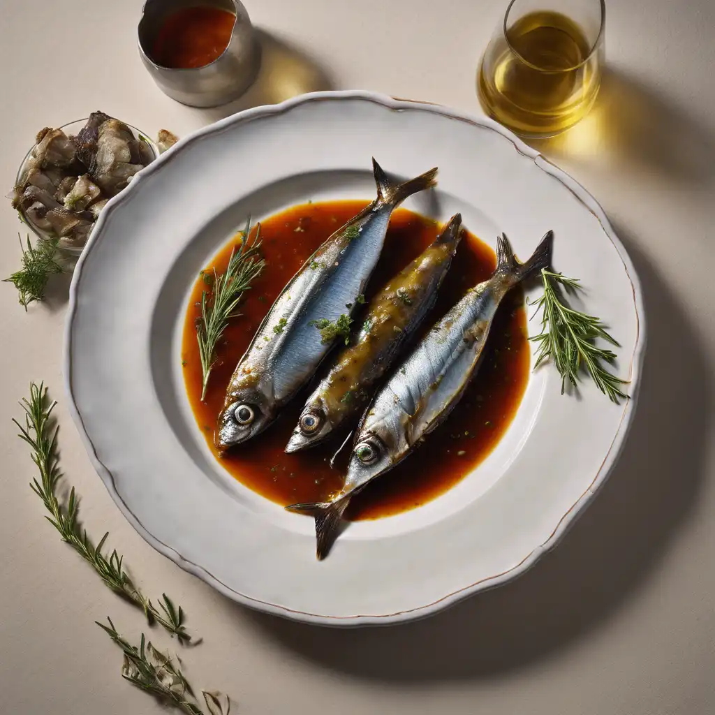 Wine-Simmered Sardines