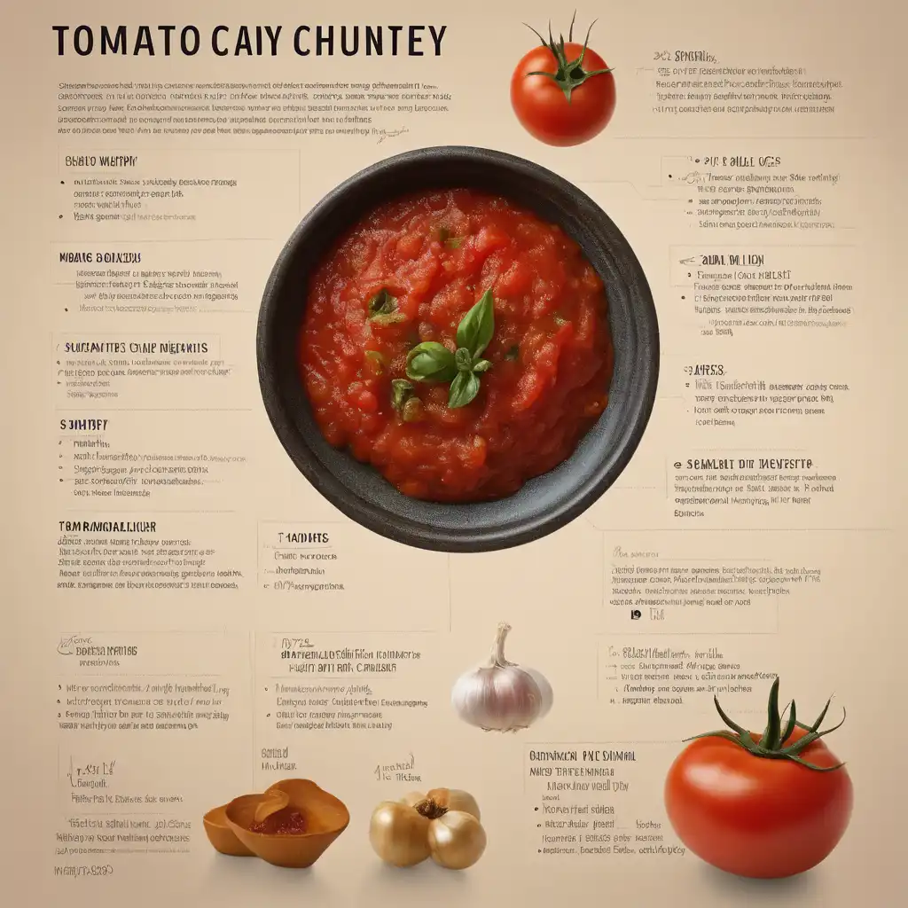 Tomato Chutney with Garlic