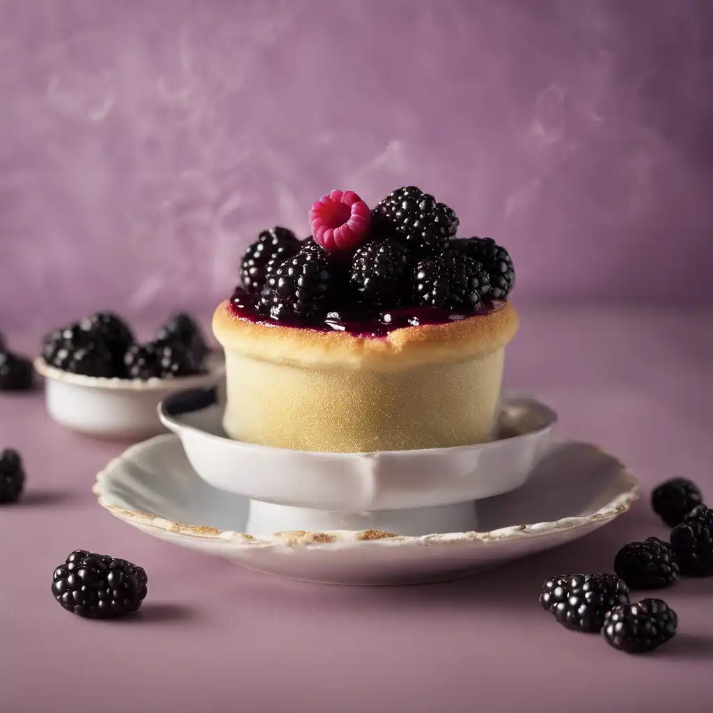 Blackberry Soufflé