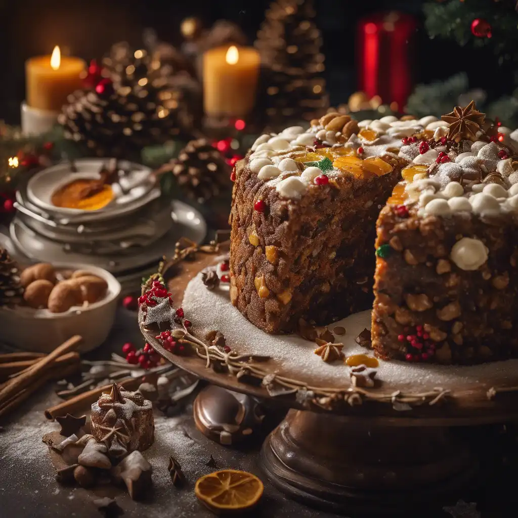 "Sweet Christmas Cake"