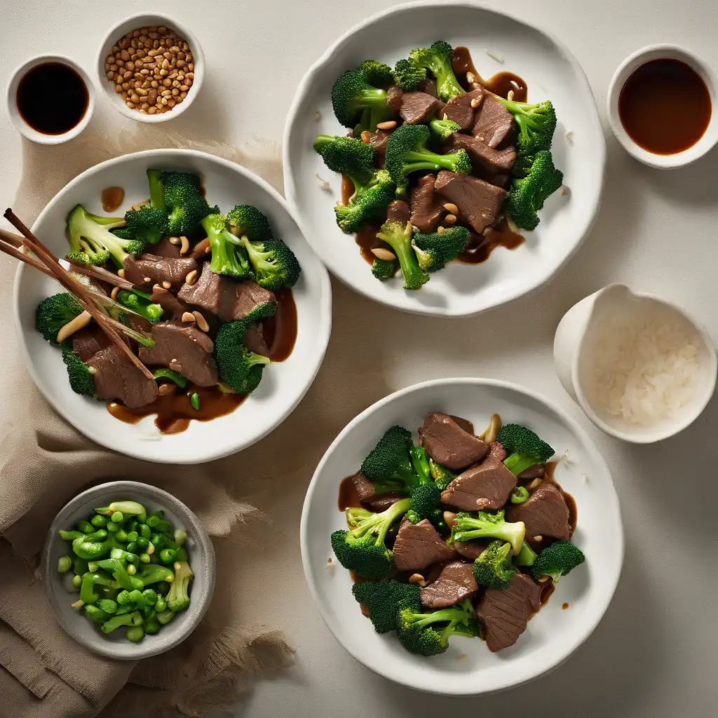 Beef and Broccoli Stir-Fry with Peanut Sauce