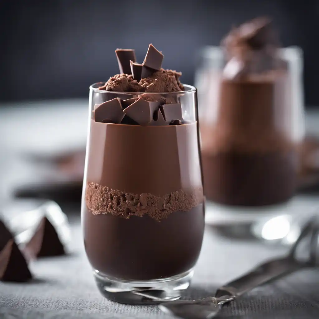 Chocolate Mousse with Liqueur