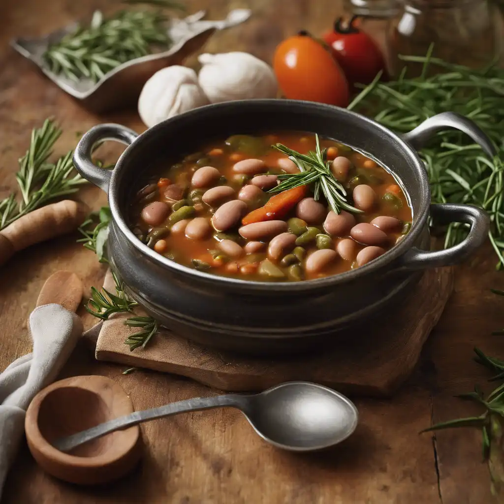 Home-Style Bean Stew with Rosemary