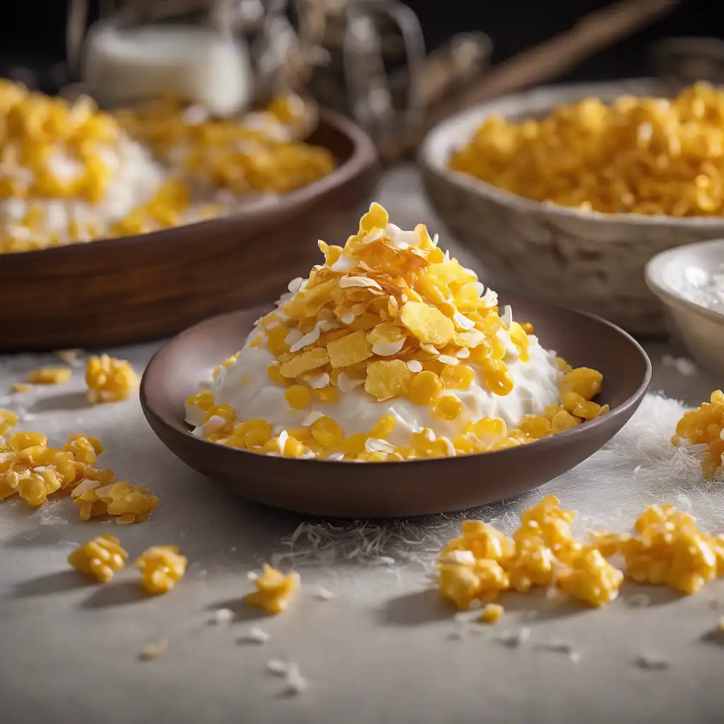 Corn Flake and Coconut Dessert