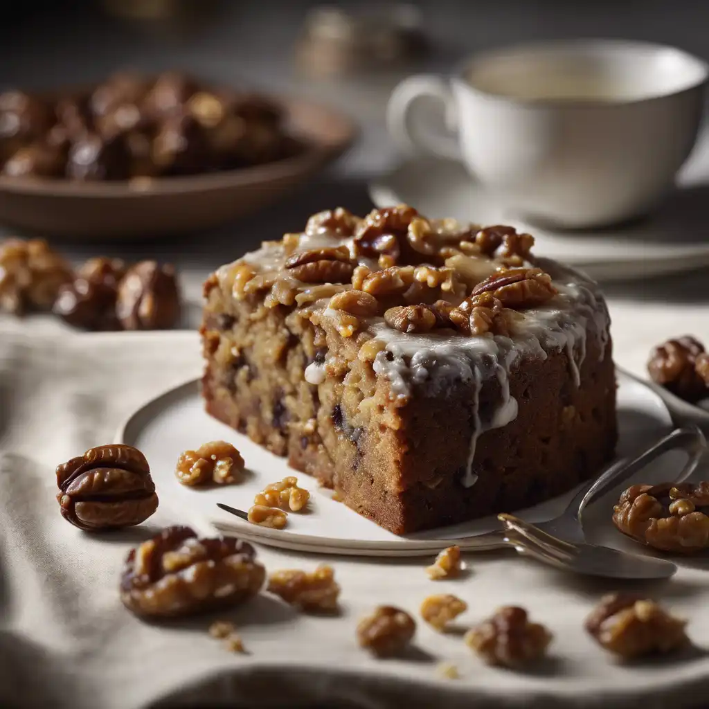 Walnut and Date Cake