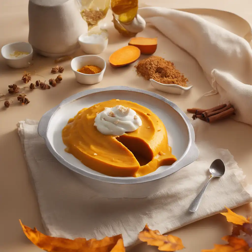 Sweet Potato and Pumpkin Pudding