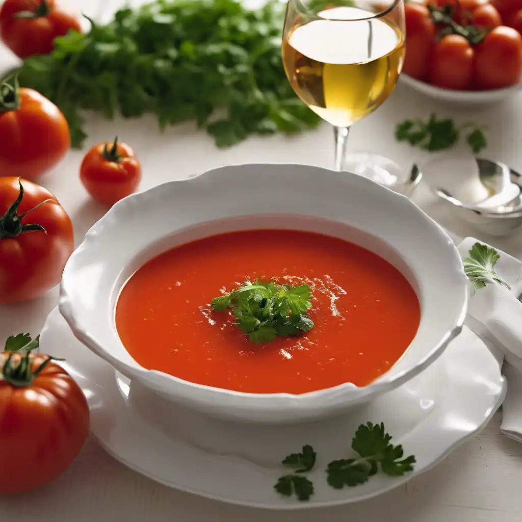 Tomato and White Wine Cold Soup