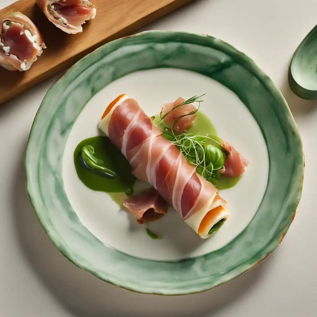 Palmito Roll with Prosciutto