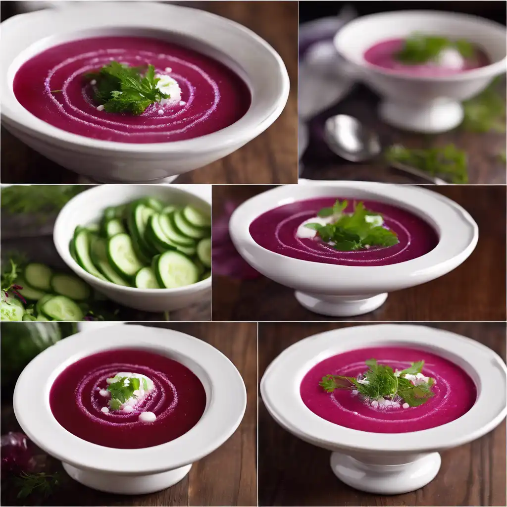 Cucumber and Beet Soup