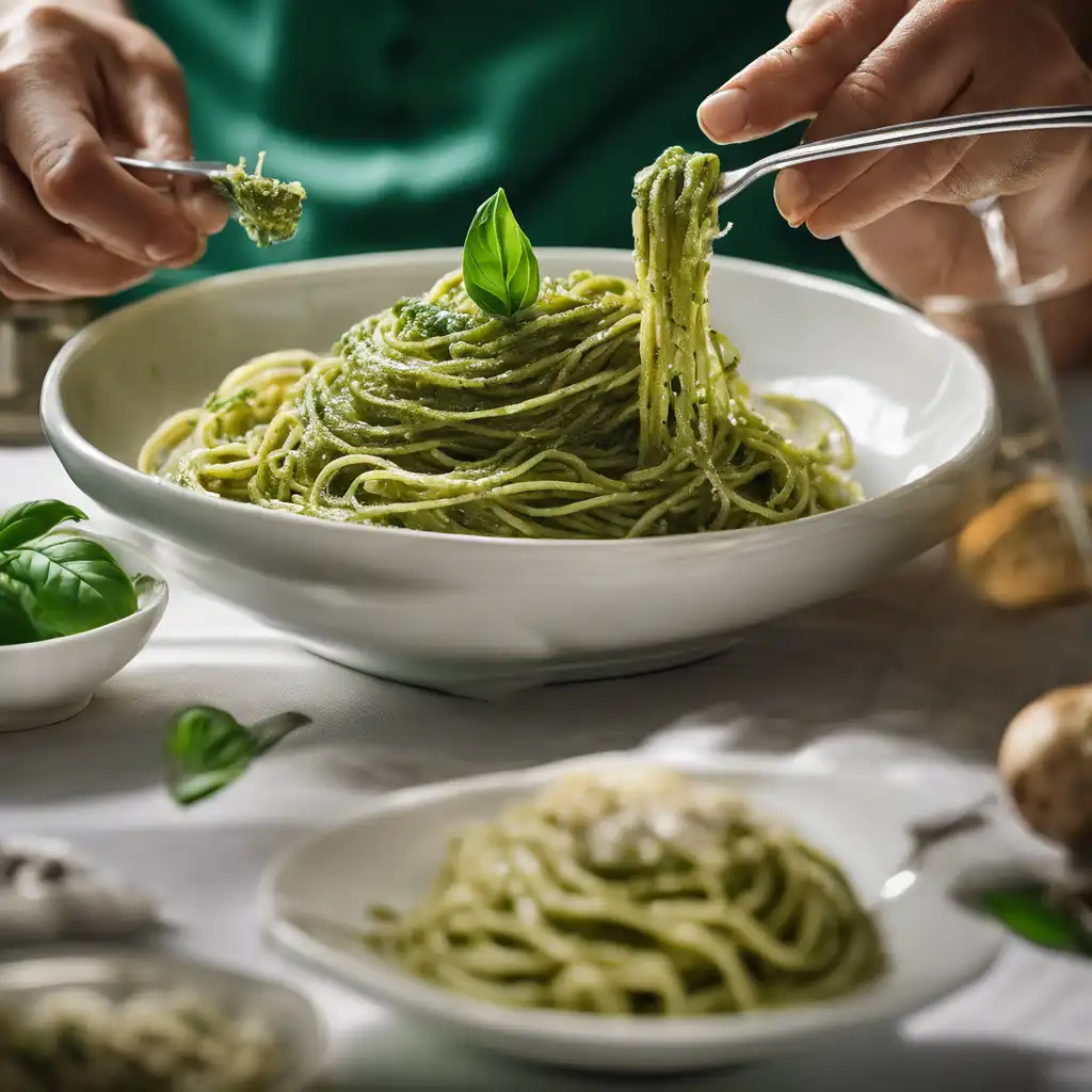 Spaghetti with Pesto