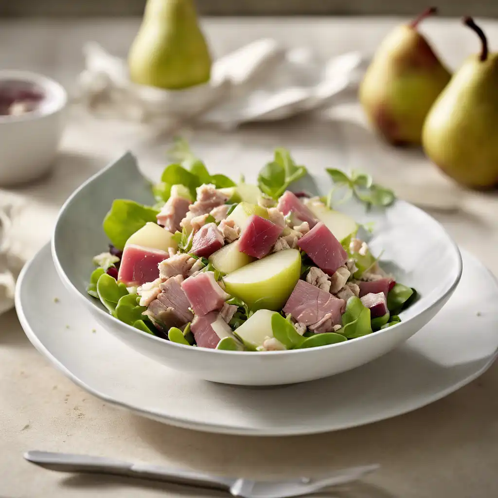 Tuna and Pear Salad