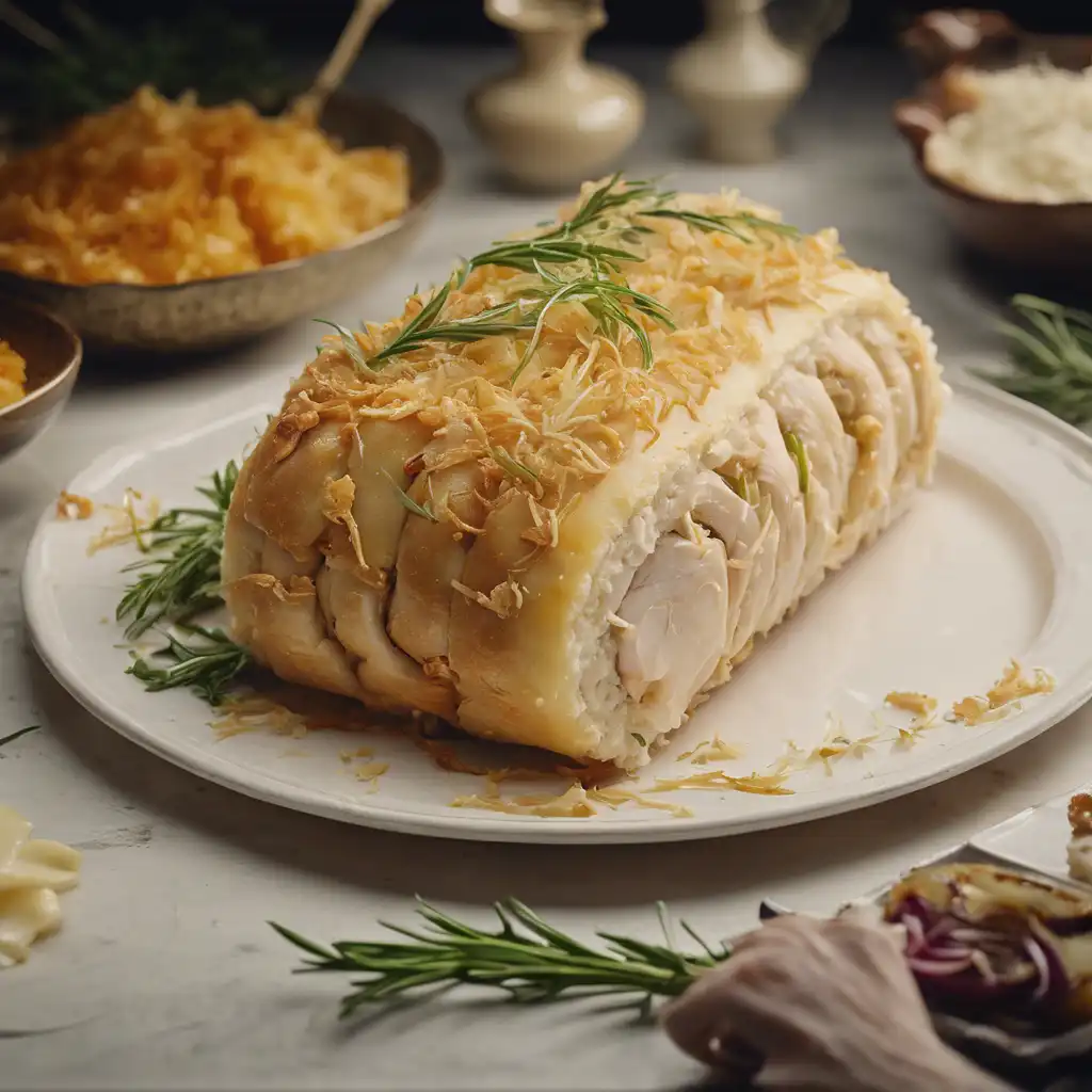 Chicken Roll Cake