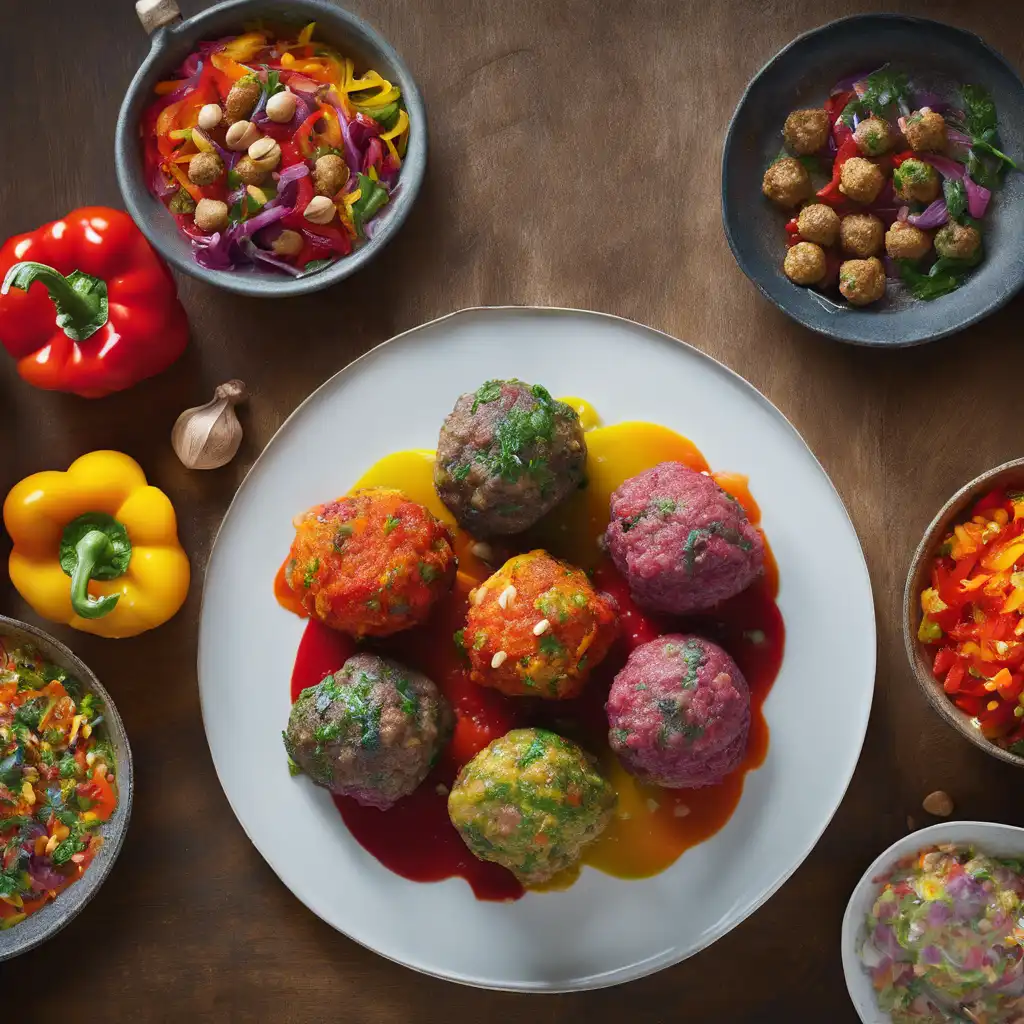 Multicolor Meatballs