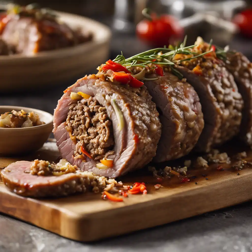 Foto de Rocambole de carne en crôute