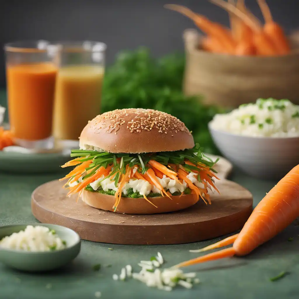 Carrot and Onion Sandwich