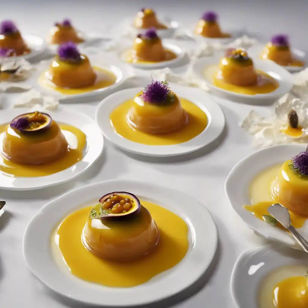 Passion Fruit Flan