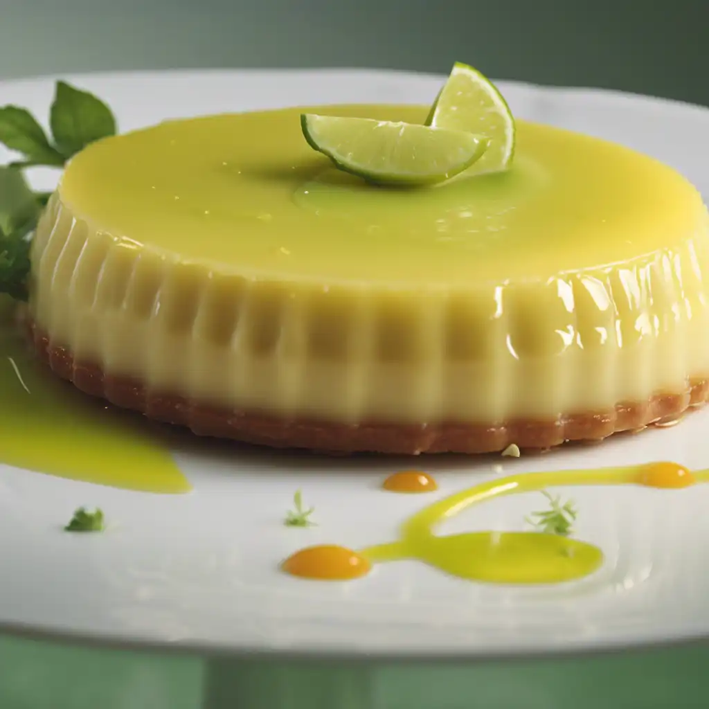 Lime Flan