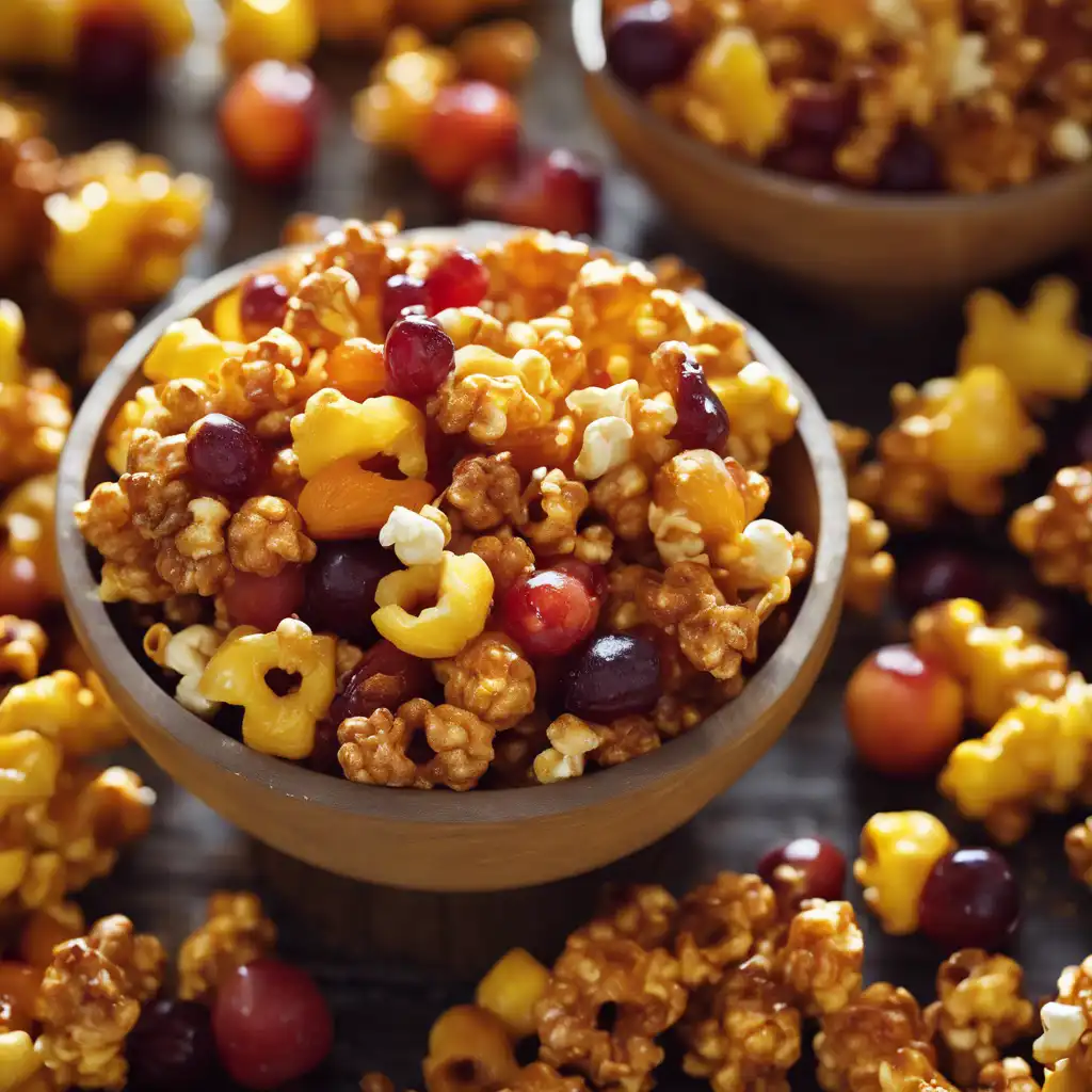 Caramelized Fruit Popcorn